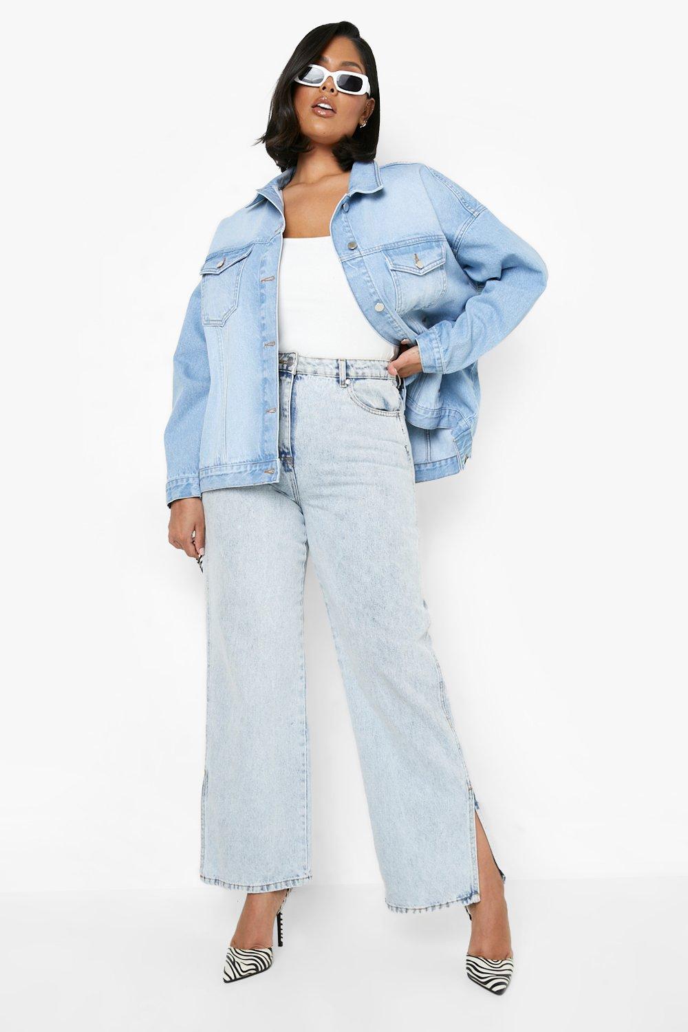 Diamante denim hotsell jacket topshop